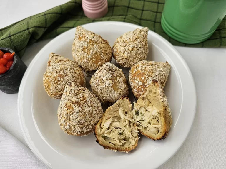 Receita de Coxinha fit fácil