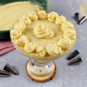Creme belga sem ovo