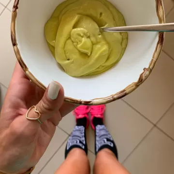 Creme de abacate fit