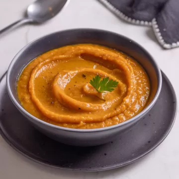 Creme de abóbora cabotiá