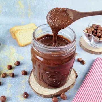 Creme de avelã caseiro