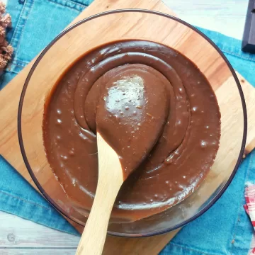 Creme de chocolate para recheio de bolo