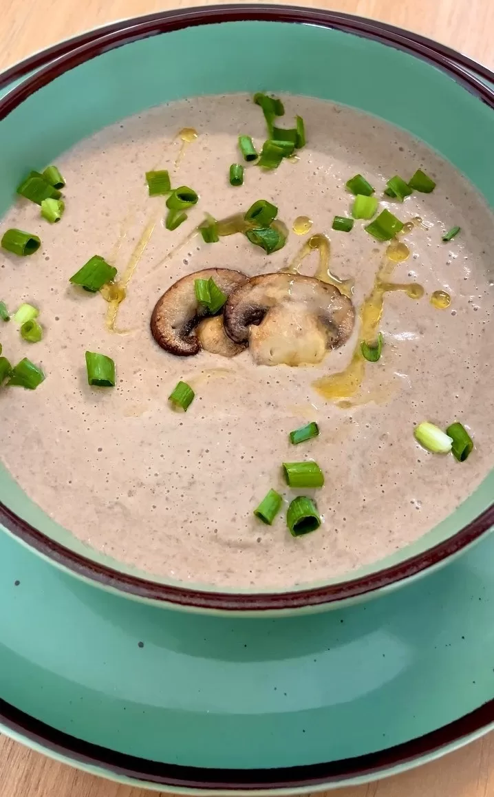Receita de Creme de cogumelos