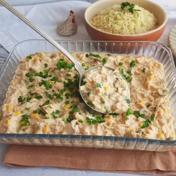 Creme de galinha