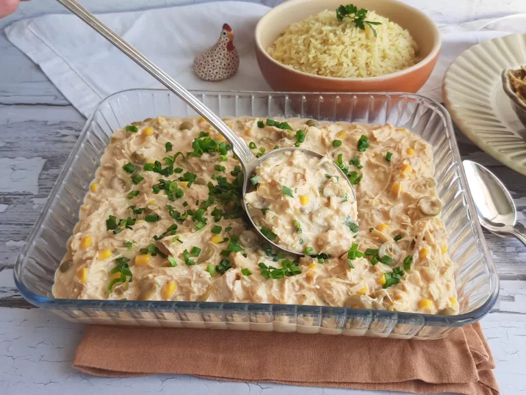 Receita de Creme de galinha