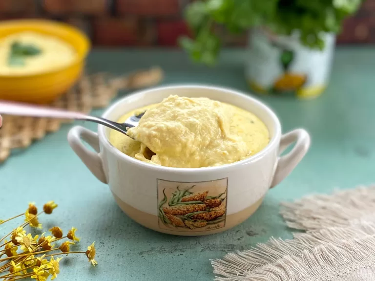 Receita de Creme de milho simples