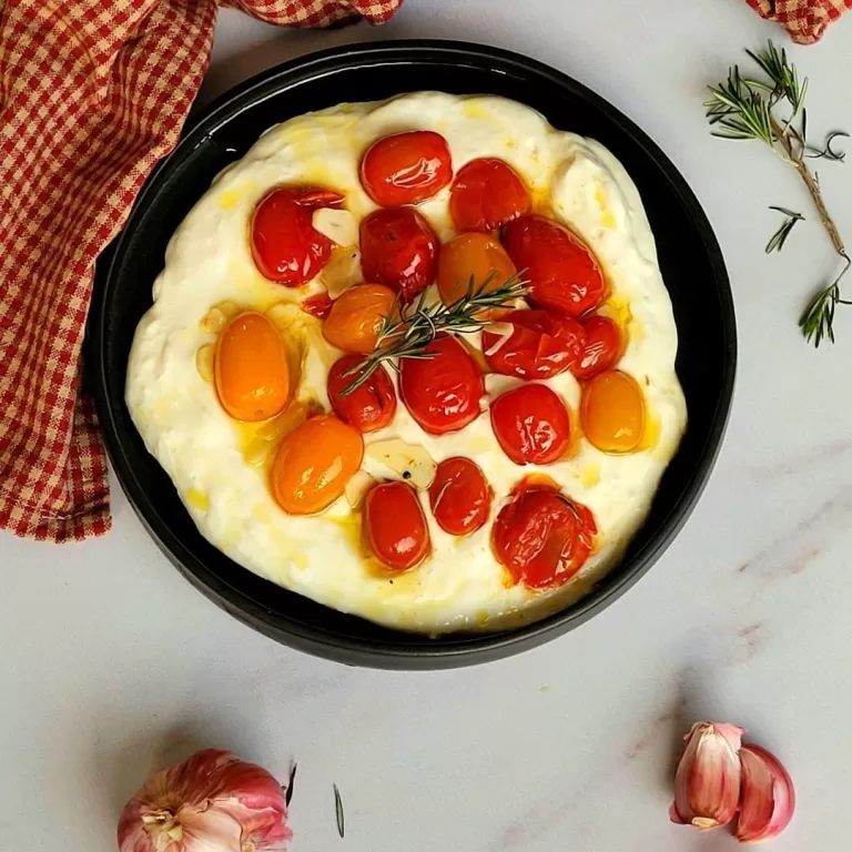 Receita de Creme de ricota com tomate confit