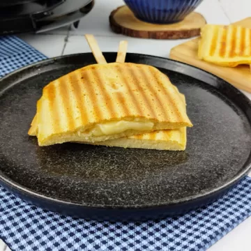 Crepe na sanduicheira