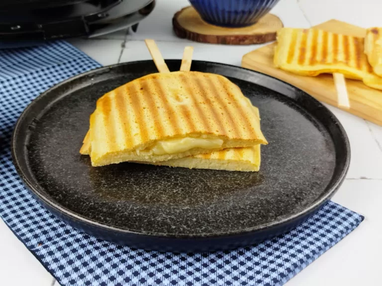 Receita de Crepe na sanduicheira