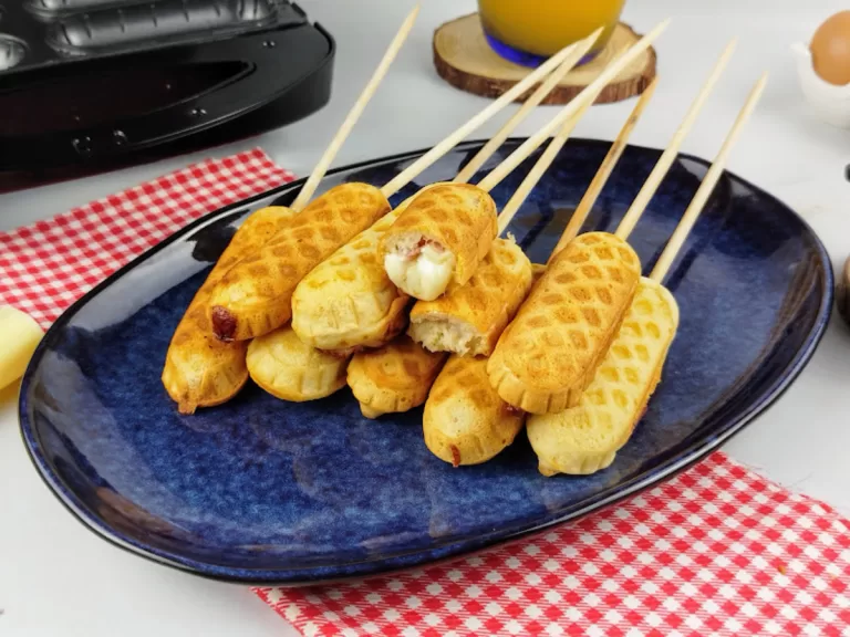 Receita de Crepe no palito