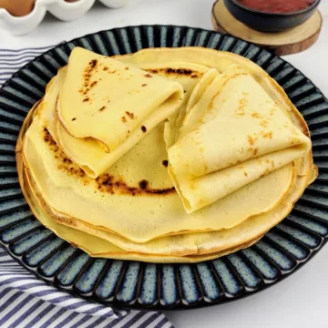 Crepe simples e rápido