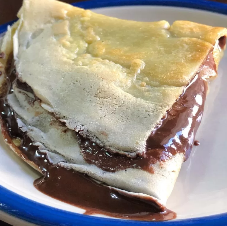 Receita de Crepioca com Nutella fit