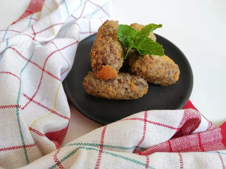 Receita de Croquete de carne moída simples