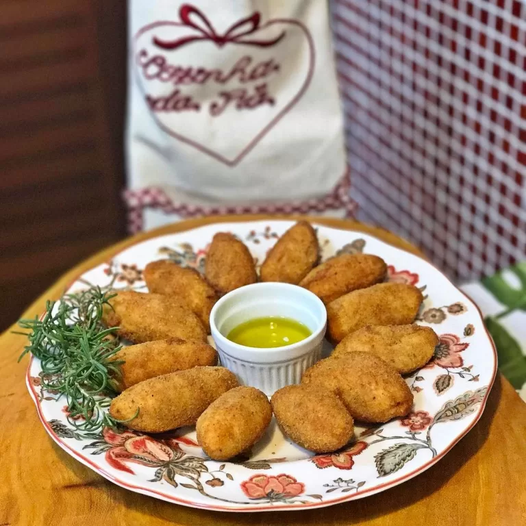 Receita de Croquetes de bacalhau