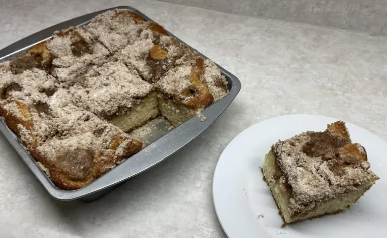 Receita de Cuca rápida de banana