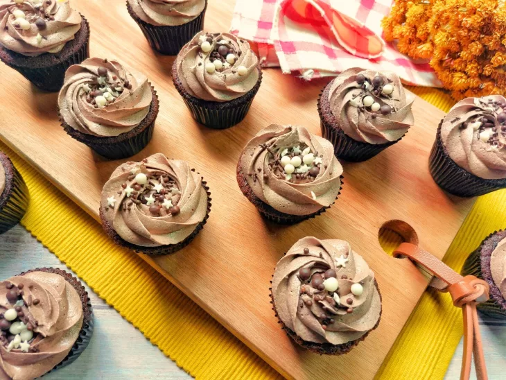 Receita de Cupcake de chocolate