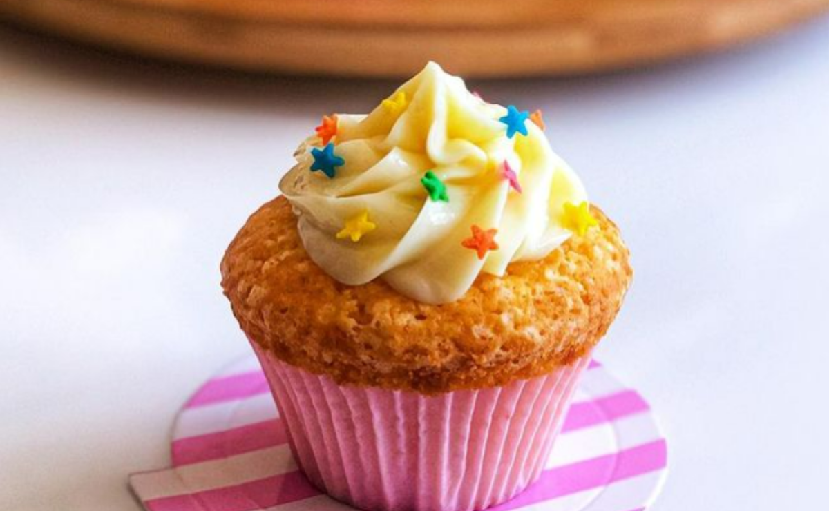 Cupcake de iogurte