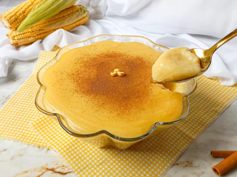 Receita de Curau de milho-verde simples