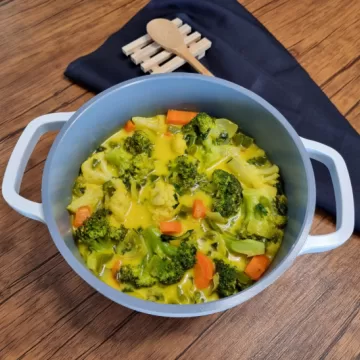 Curry de legumes fácil