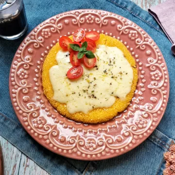 Cuscuz de frigideira