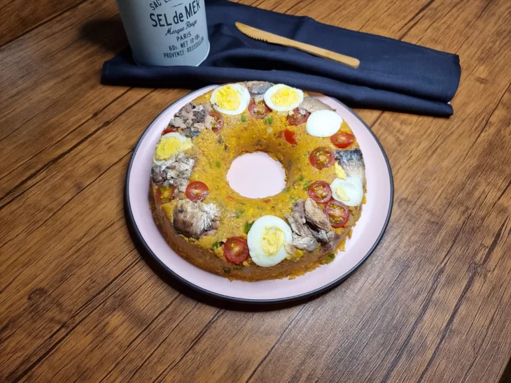 Receita de Cuscuz de sardinha fácil