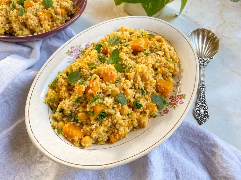 Receita de Cuscuz marroquino com legumes