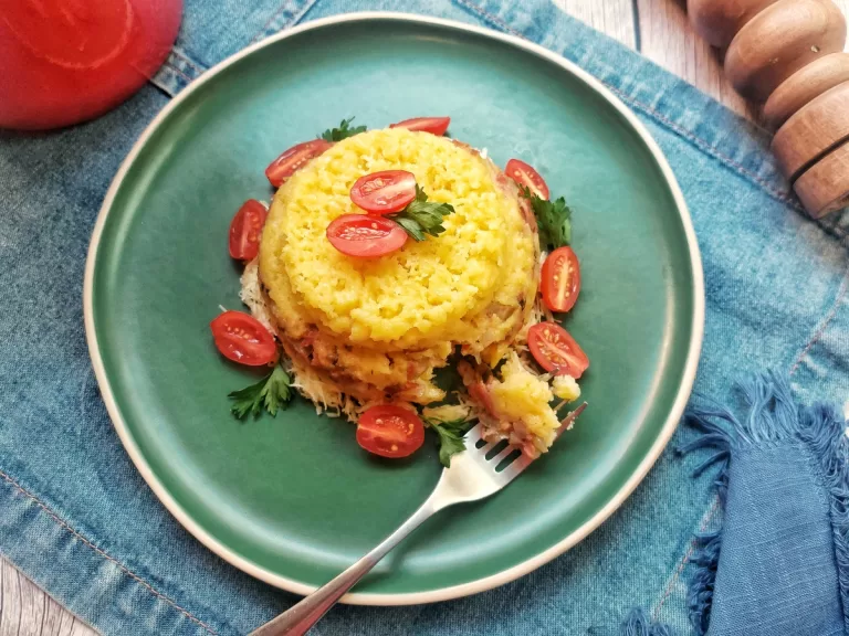 Receita de Cuscuz recheado com calabresa e queijo