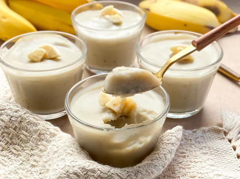 Receita de Danoninho de inhame e banana