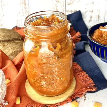 Doce de abóbora com coco