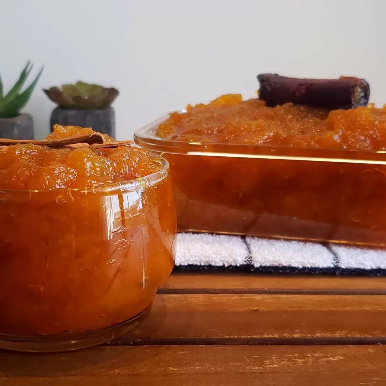 Receita de Doce de abóbora em pasta