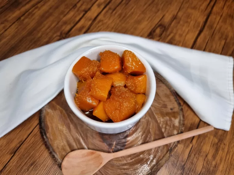 Receita de Doce de abóbora em pedaços