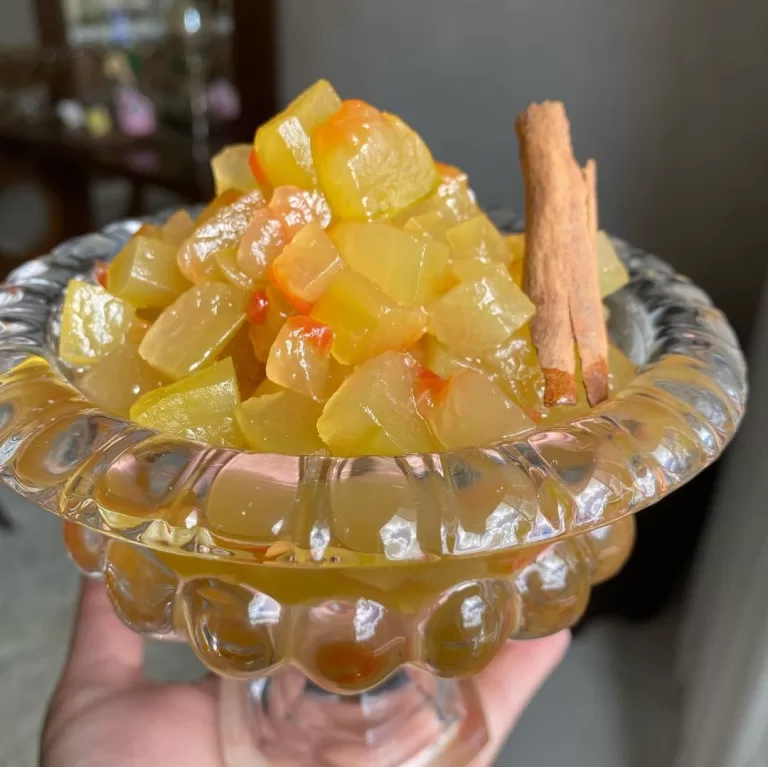 Receita de Doce de casca de melancia