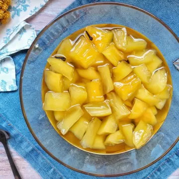 Doce de mamão verde