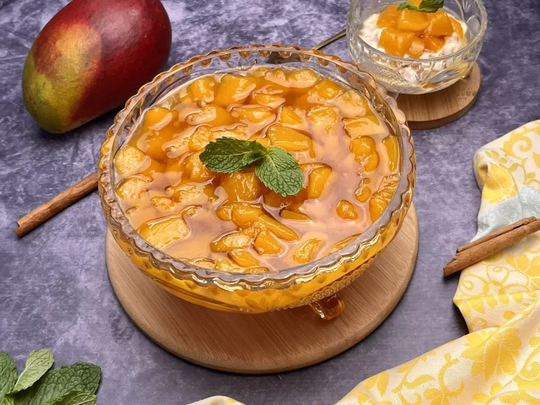 Receita de Doce de manga