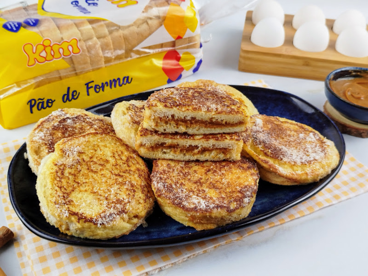 Donuts no pão de forma