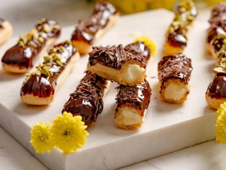 Receita de Éclair tradicional