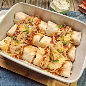 Enchiladas de frango