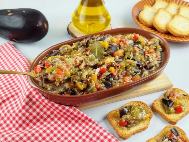 Receita de Escabeche de berinjela