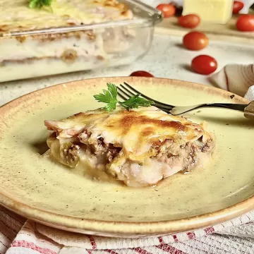Escondidinho de carne moída simples