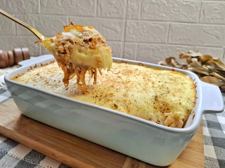 Receita de Escondidinho de frango fácil e rápido