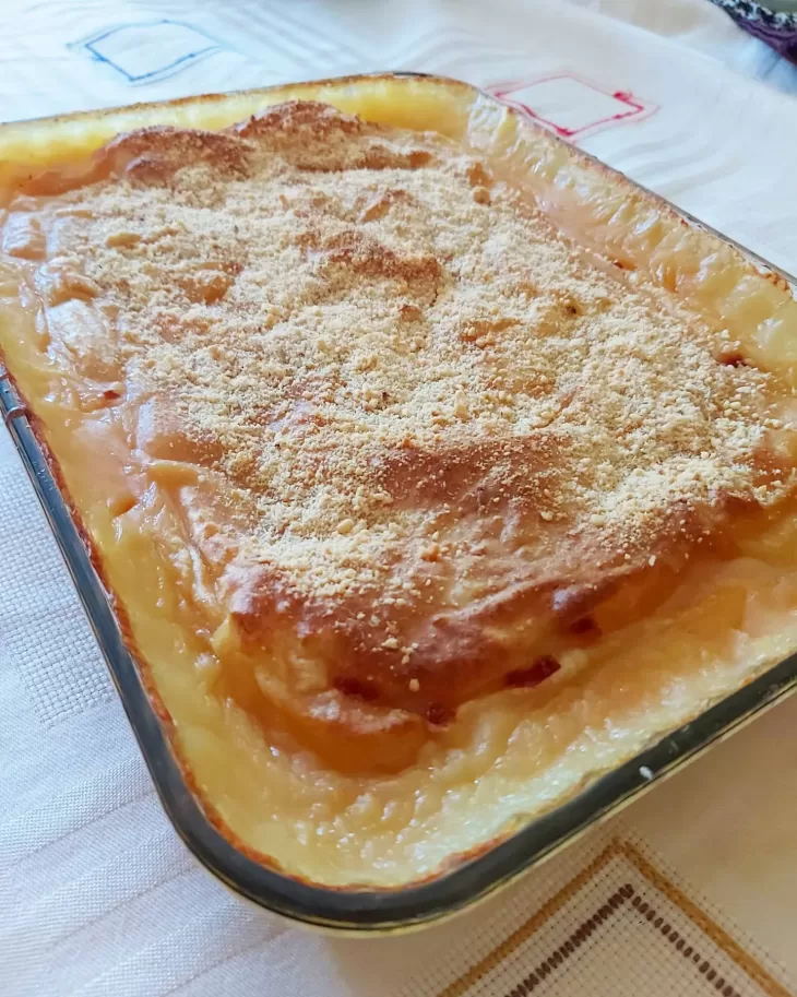Receita de Escondidinho vegano de carne de soja