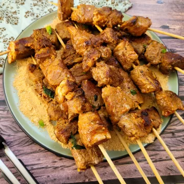 Espetinho de carne