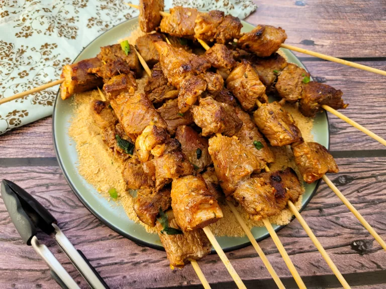Receita de Espetinho de carne