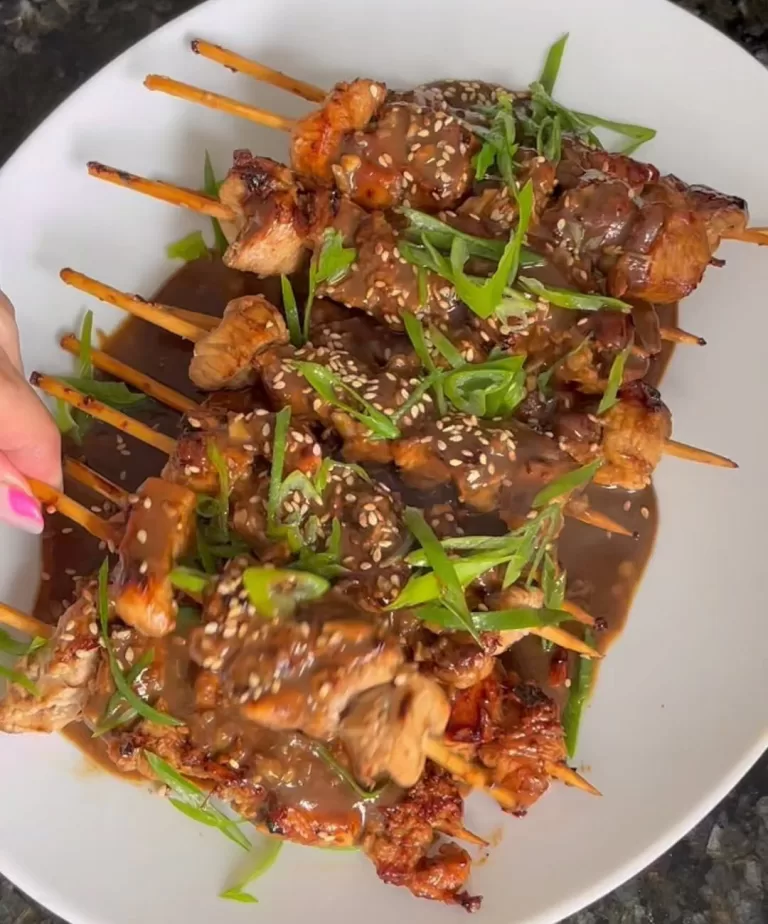 Receita de Espetinho japonês de frango