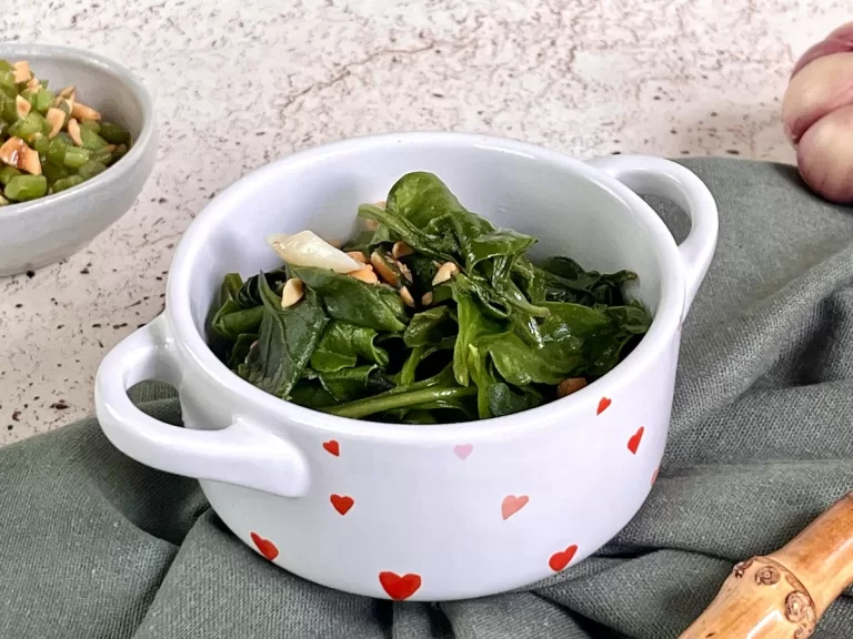 Receita de Espinafre refogado