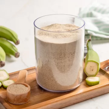 Farinha de banana verde