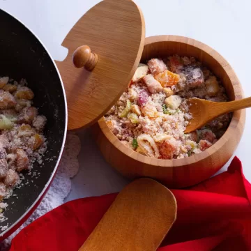 Farofa de bacon