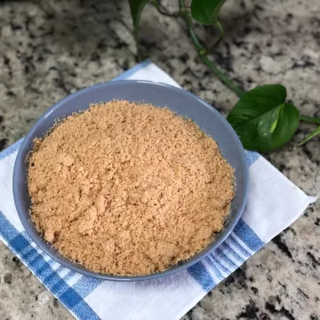 Farofa de cebola crocante fácil