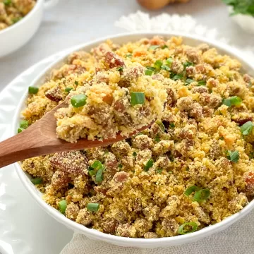 Farofa de feijão-de-corda