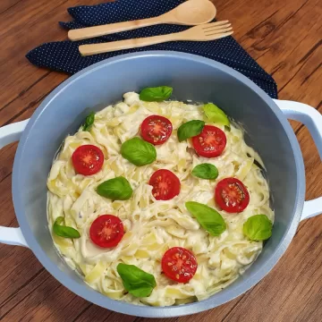 Fettuccine ao molho de gorgonzola